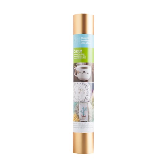 Cricut® Gold Matte Adhesive Foil